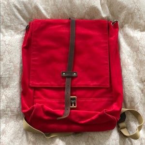 Archival limited edition red rucksack